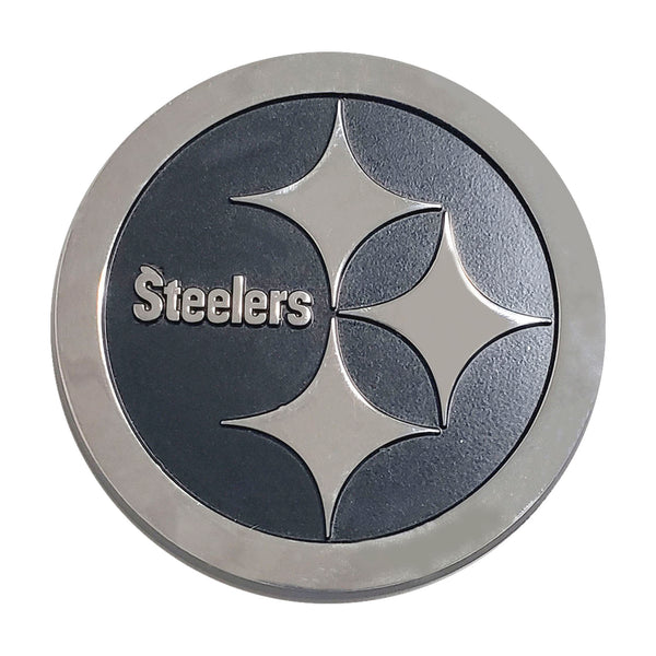 fanmats NFL - Pittsburgh Steelers Chrome Emblem