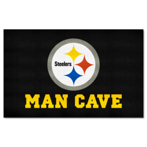 fanmats NFL - Pittsburgh Steelers Man Cave Ulti-Mat