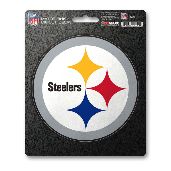 fanmats NFL - Pittsburgh Steelers Matte Decal