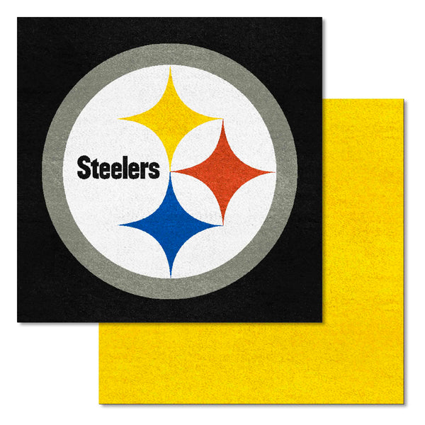 fanmats NFL - Pittsburgh Steelers Team Carpet Tiles
