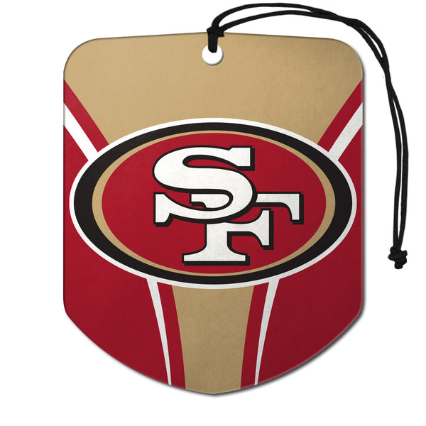 fanmats NFL - San Francisco 49ers Air Freshener 2-pk