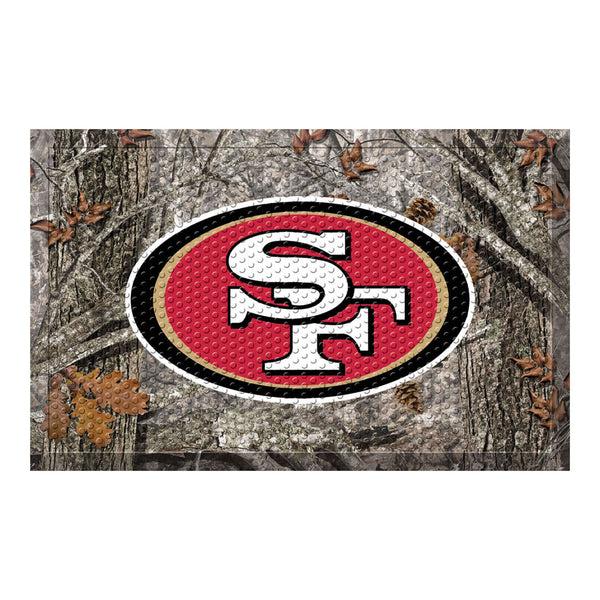fanmats NFL - San Francisco 49ers Camo Scraper Mat