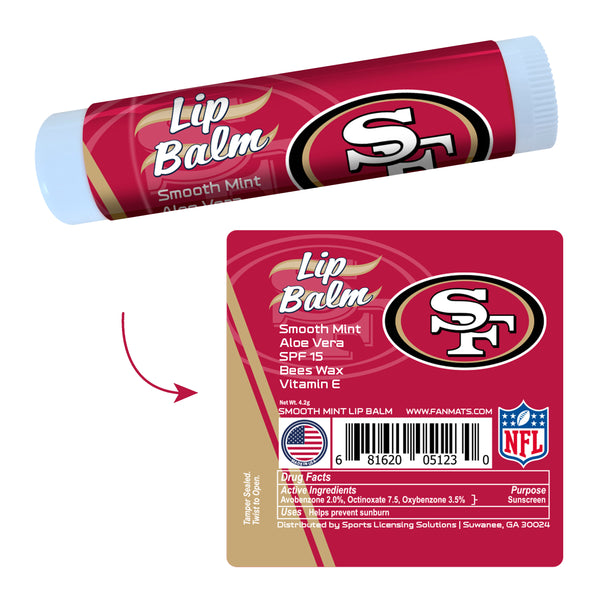 fanmats NFL - San Francisco 49ers LIPBALM