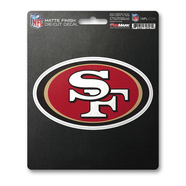 fanmats NFL - San Francisco 49ers Matte Decal