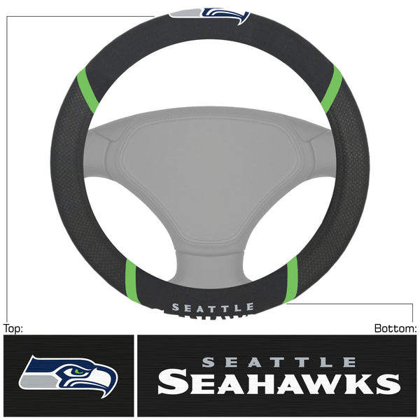 fanmats NFL - Seattle Seahawks Steering Wheel Cover