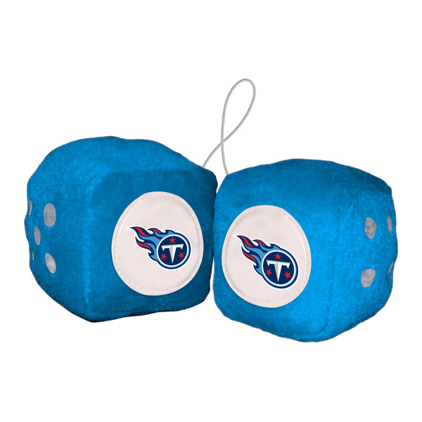 fanmats NFL - Tennessee Titans Fuzzy Dice