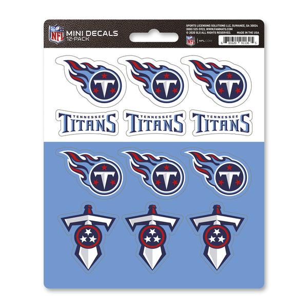 fanmats NFL - Tennessee Titans Mini Decal 12-pk