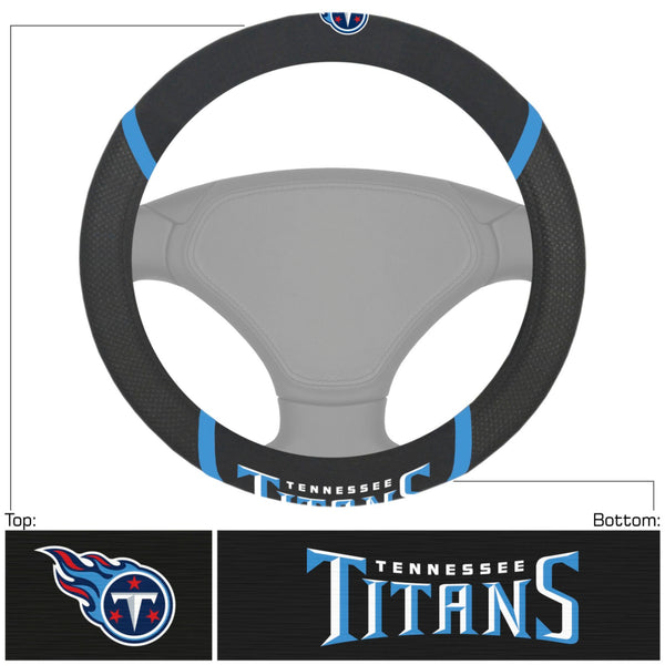 fanmats NFL - Tennessee Titans Steering Wheel Cover