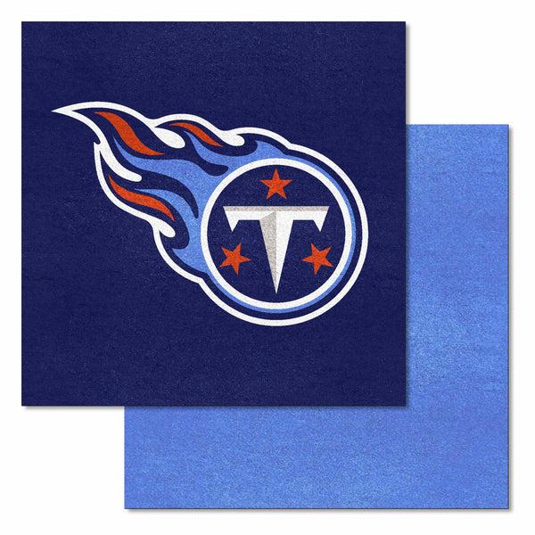 fanmats NFL - Tennessee Titans Team Carpet Tiles