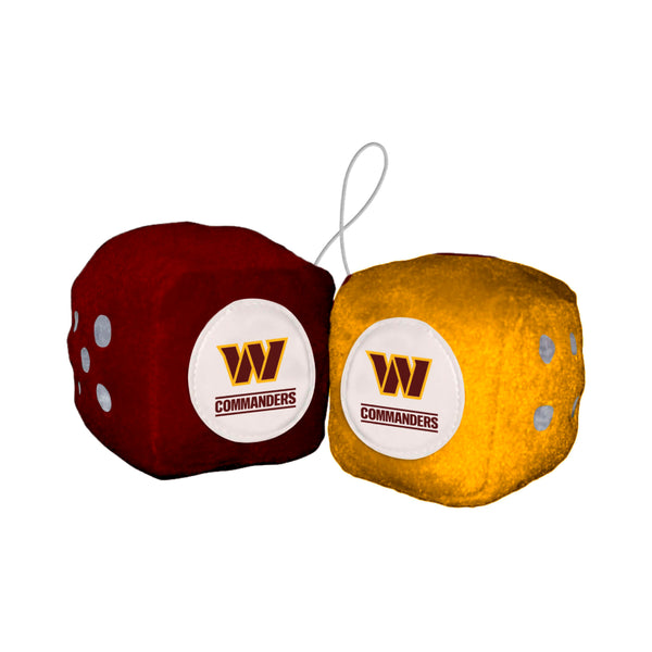 fanmats NFL - Washington Commanders Fuzzy Dice