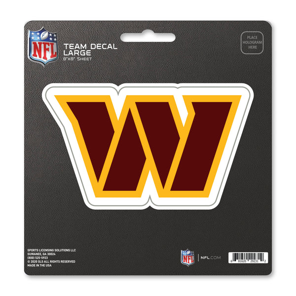 fanmats NFL - Washington Commanders Large Decal