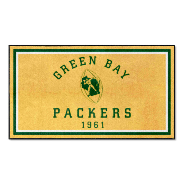 fanmats NFLV - Green Bay Packers 3X5AREARUG