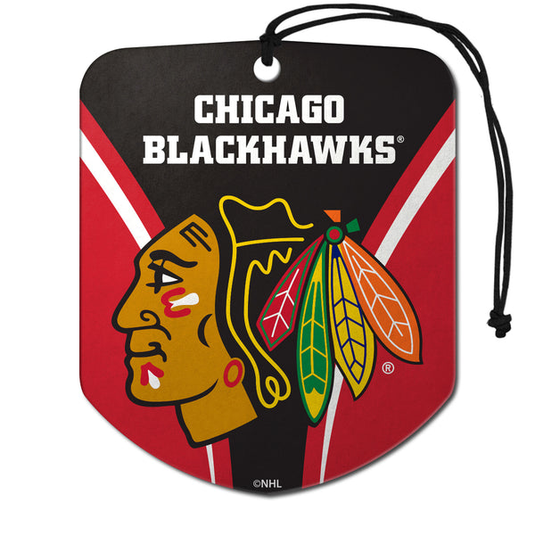 fanmats NHL - Chicago Blackhawks Air Freshener 2-pk