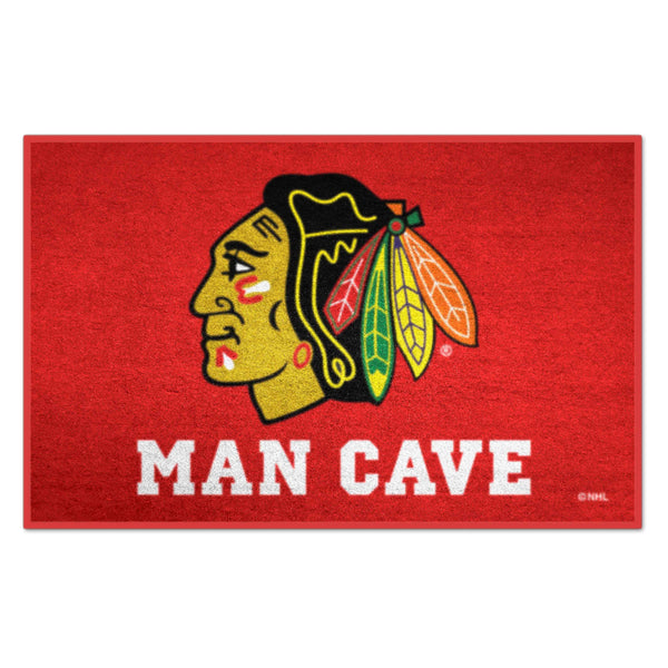 fanmats NHL - Chicago Blackhawks Man Cave Starter
