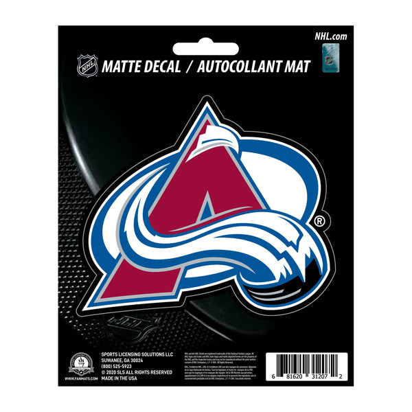 fanmats NHL - Colorado Avalanche Matte Decal