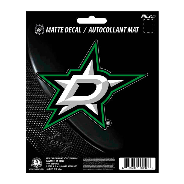 fanmats NHL - Dallas Stars Matte Decal