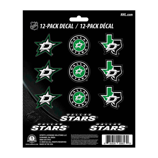 fanmats NHL - Dallas Stars Mini Decal 12-pk