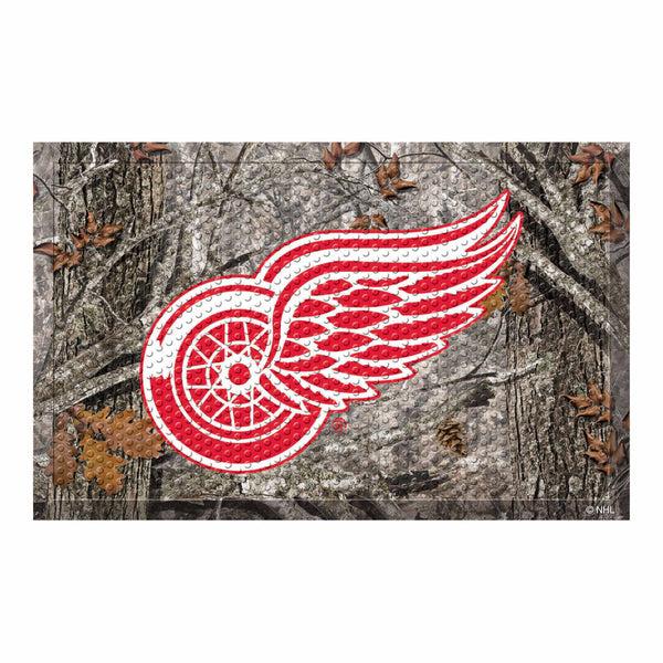 fanmats NHL - Detroit Red Wings Camo Scraper Mat
