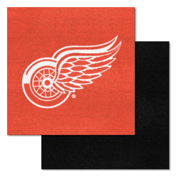 fanmats NHL - Detroit Red Wings Team Carpet Tiles
