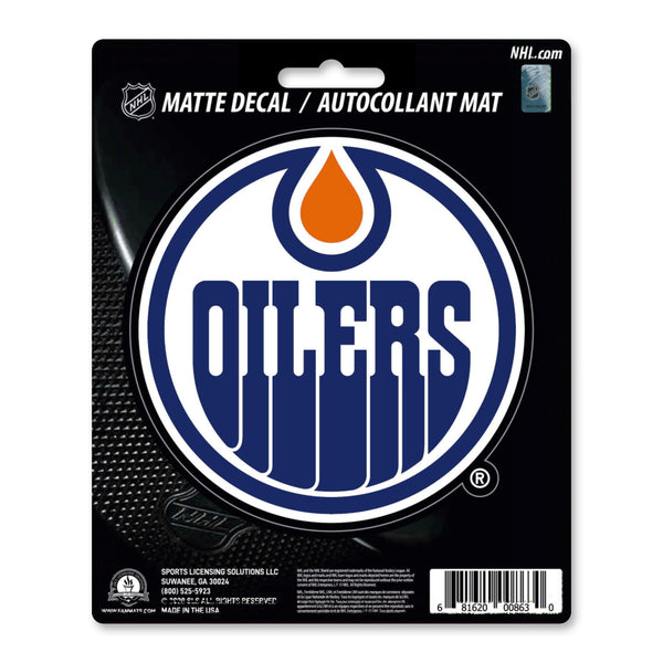fanmats NHL - Edmonton Oilers Matte Decal