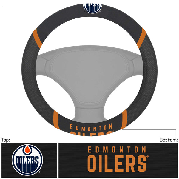 fanmats NHL - Edmonton Oilers Steering Wheel Cover