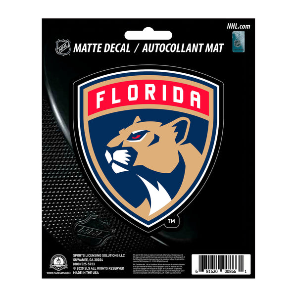 fanmats NHL - Florida Panthers Matte Decal
