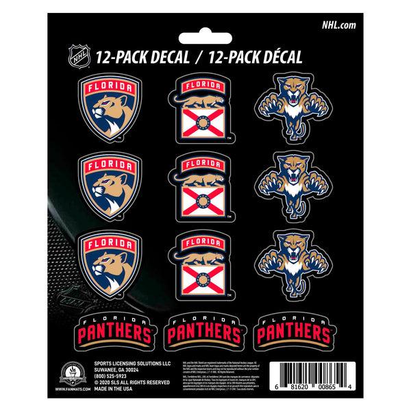 fanmats NHL - Florida Panthers Mini Decal 12-pk