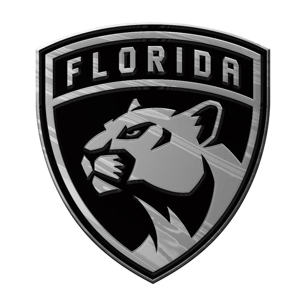 fanmats NHL - Florida Panthers Molded Chrome Emblem