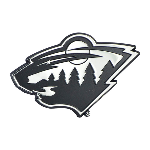 fanmats NHL - Minnesota Wild Chrome Emblem