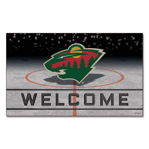 fanmats NHL - Minnesota Wild Crumb Rubber Door Mat