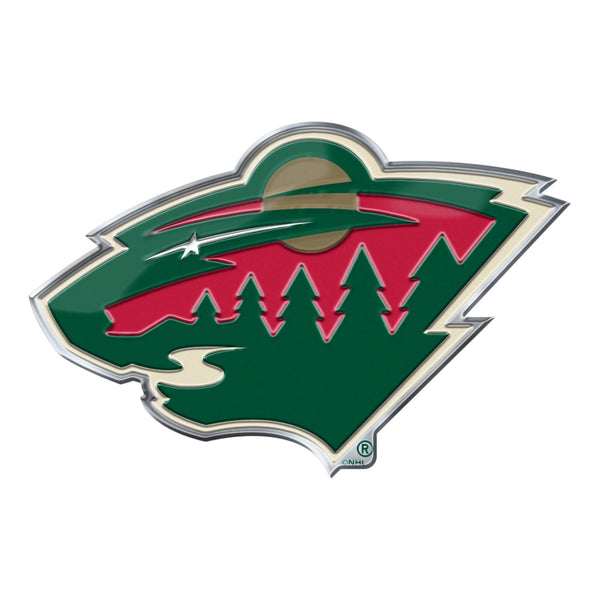 fanmats NHL - Minnesota Wild Embossed Color Emblem