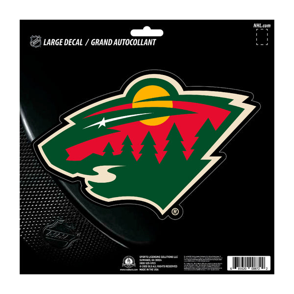 fanmats NHL - Minnesota Wild Large Decal