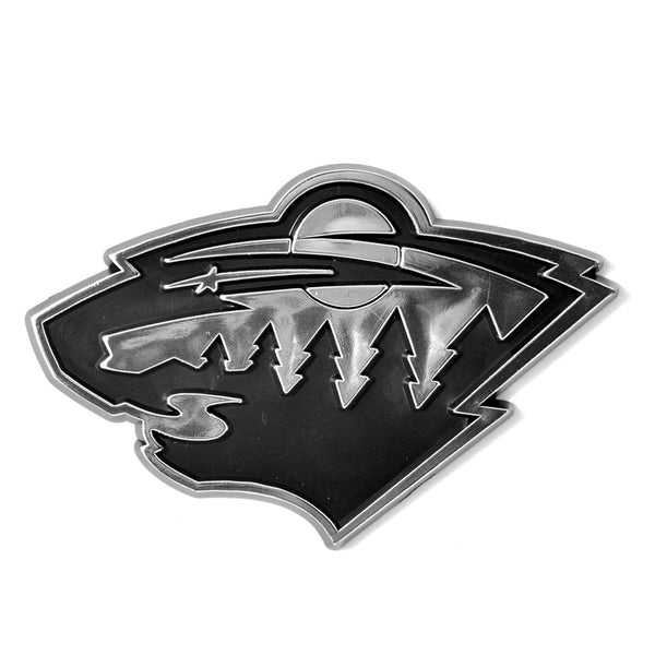 fanmats NHL - Minnesota Wild Molded Chrome Emblem