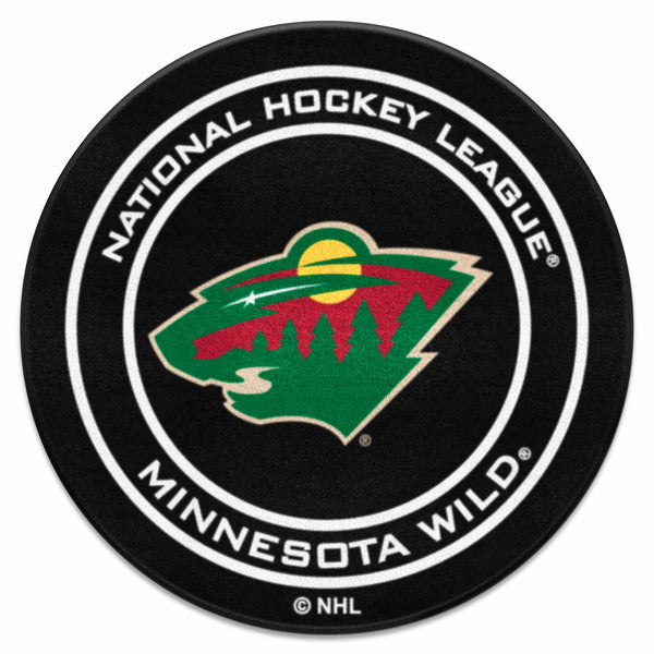 fanmats NHL - Minnesota Wild Puck Mat