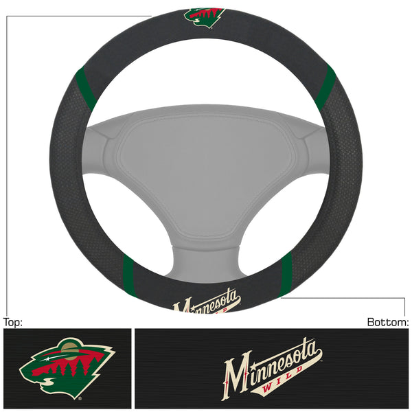 fanmats NHL - Minnesota Wild Steering Wheel Cover
