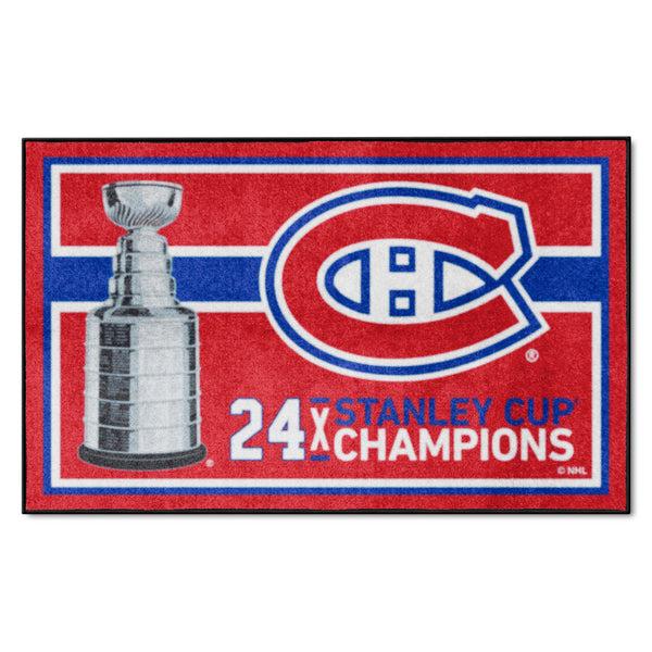 fanmats NHL - Montreal Canadiens 4x6 Rug