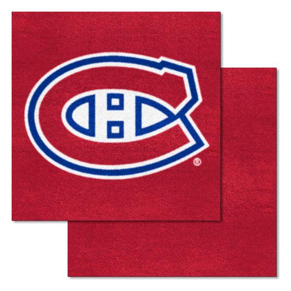 fanmats NHL - Montreal Canadiens Team Carpet Tiles