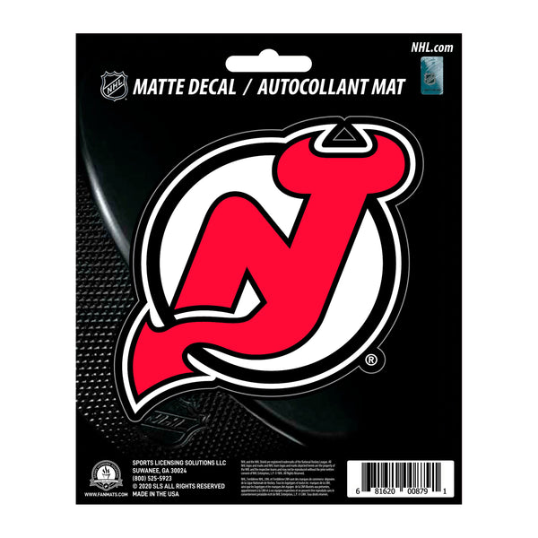 fanmats NHL - New Jersey Devils Matte Decal