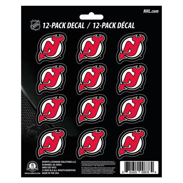 fanmats NHL - New Jersey Devils Mini Decal 12-pk