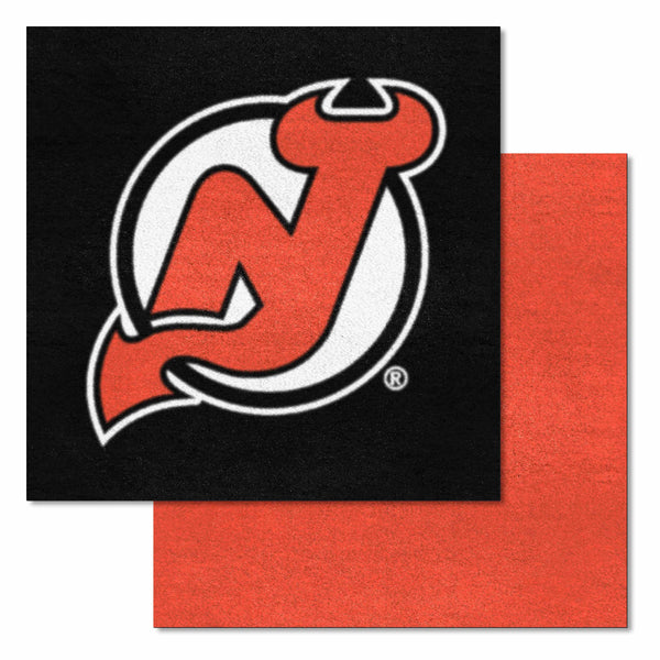 fanmats NHL - New Jersey Devils Team Carpet Tiles