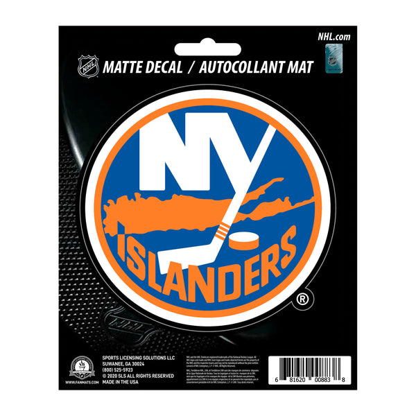 fanmats NHL - New York Islanders Matte Decal