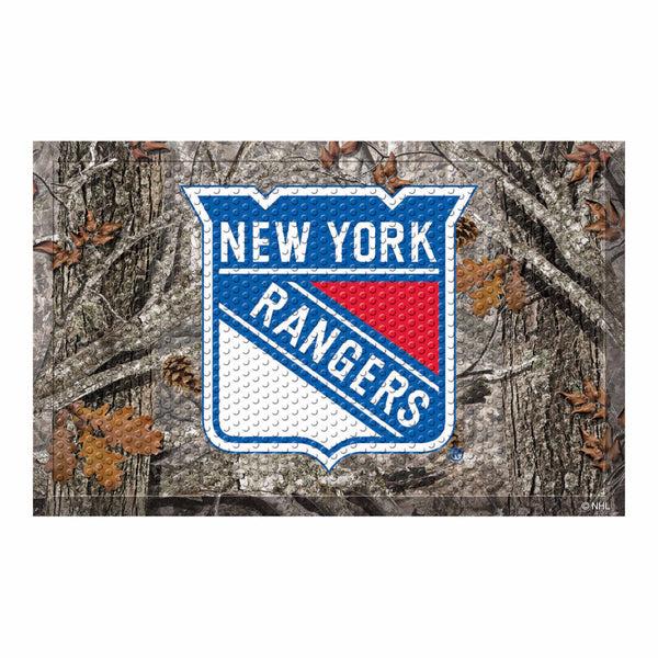 fanmats NHL - New York Rangers Camo Scraper Mat