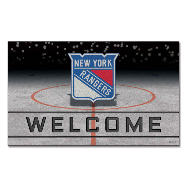 fanmats NHL - New York Rangers Crumb Rubber Door Mat