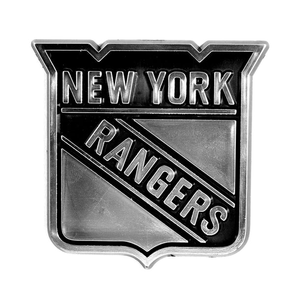 fanmats NHL - New York Rangers Molded Chrome Emblem