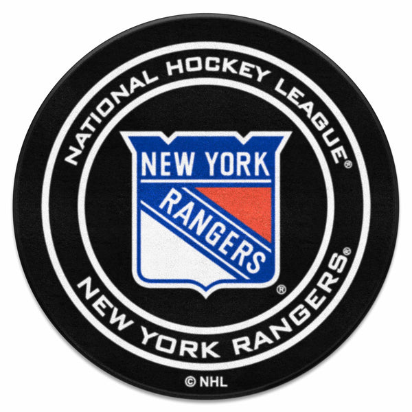 fanmats NHL - New York Rangers Puck Mat