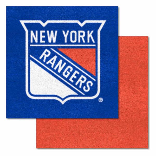 fanmats NHL - New York Rangers Team Carpet Tiles