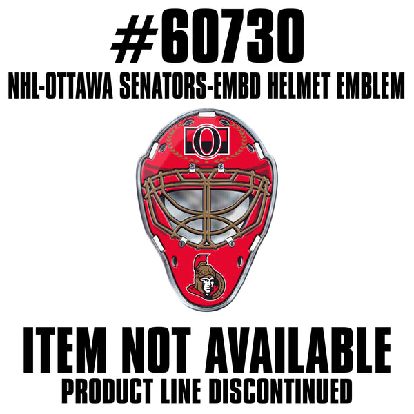 fanmats NHL - Ottawa Senators Embossed Helmet Emblem