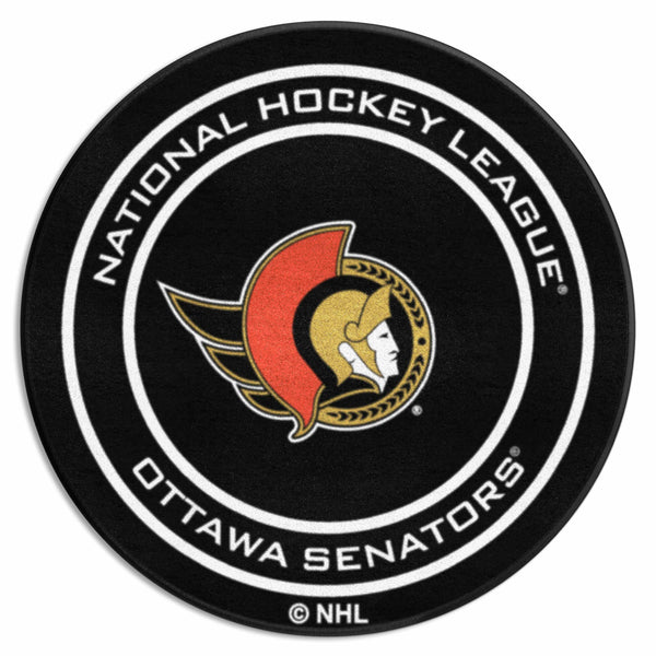 fanmats NHL - Ottawa Senators Puck Mat