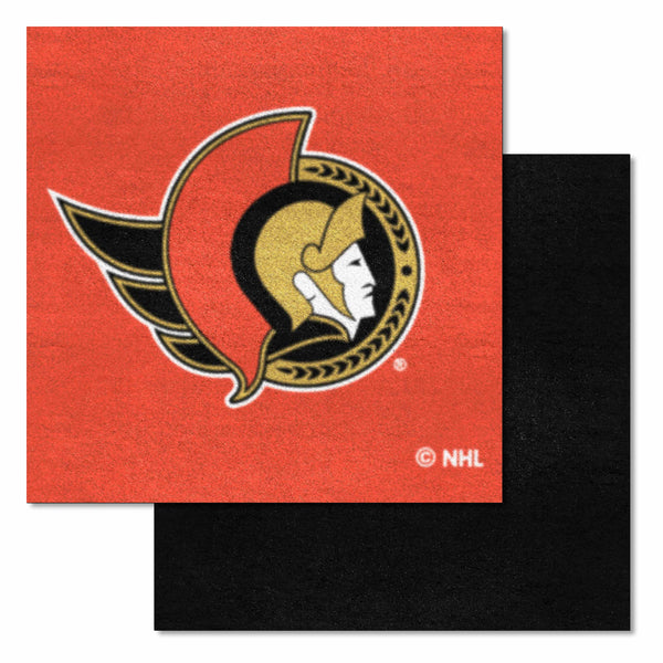 fanmats NHL - Ottawa Senators Team Carpet Tiles