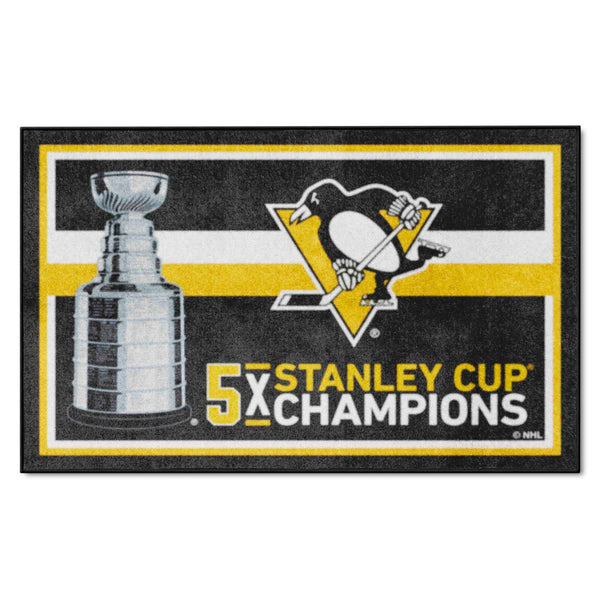 fanmats NHL - Pittsburgh Penguins 4x6 Rug